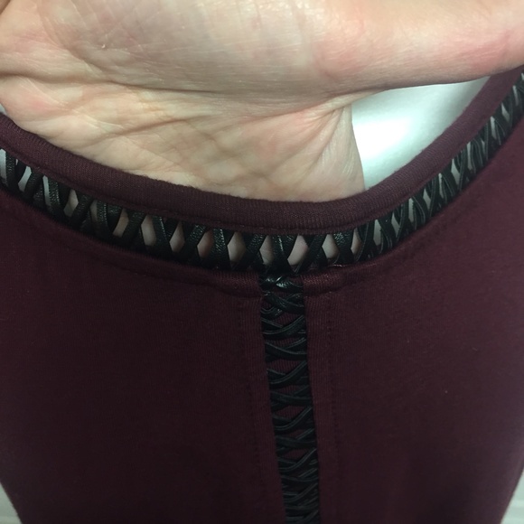 Michelstudio Women's Shirt, Bordeaux red, size 2X - Picture 5 of 8